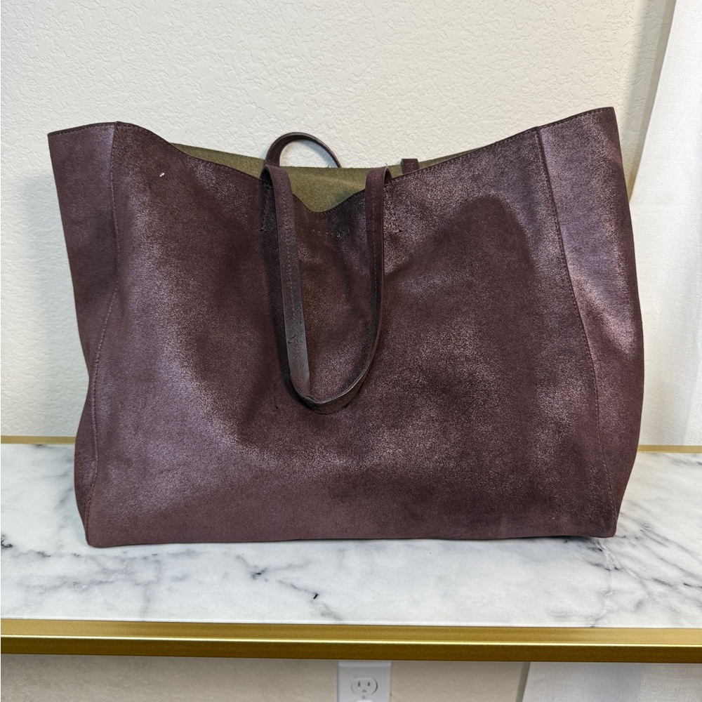 Elegant burgundy Tote Bag